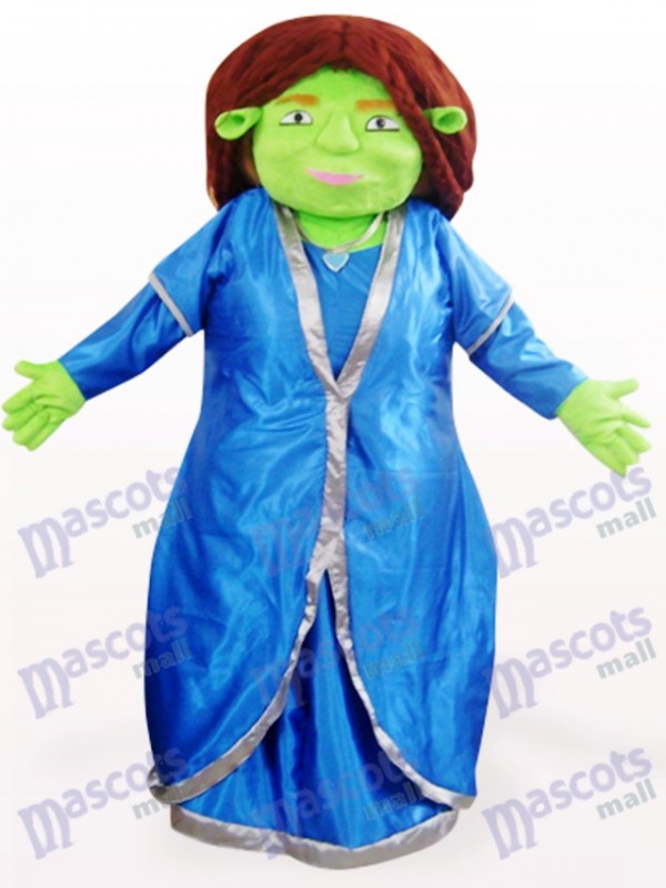 Green Fiona Shrek Anime Mascot Costume