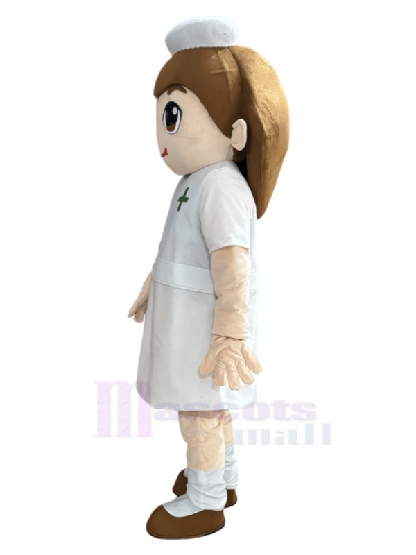 Infirmière costume de mascotte