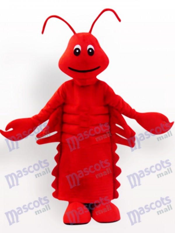 Costume de mascotte adulte Cartoon rouge homard