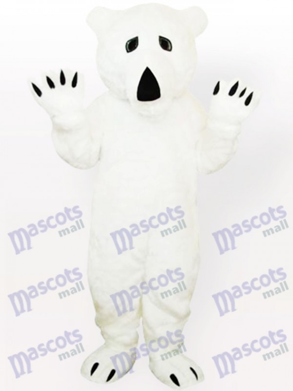 Costume de mascotte adulte animal ours polaire