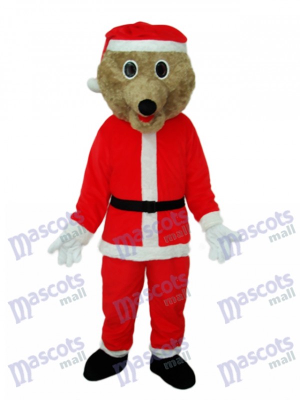 Costume de mascotte d'ours de Noël Animal Costume