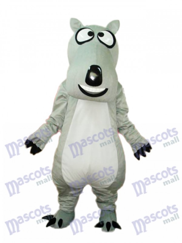 Déguisement de mascotte d'ours gris Mascotte Costume Animal