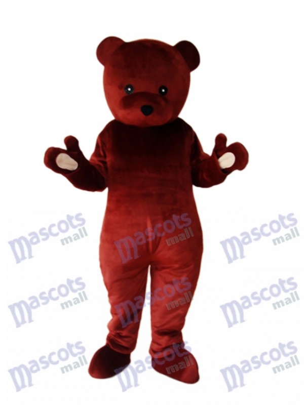 Cuisinier Ours Brun Mascotte Costume Adulte Animal