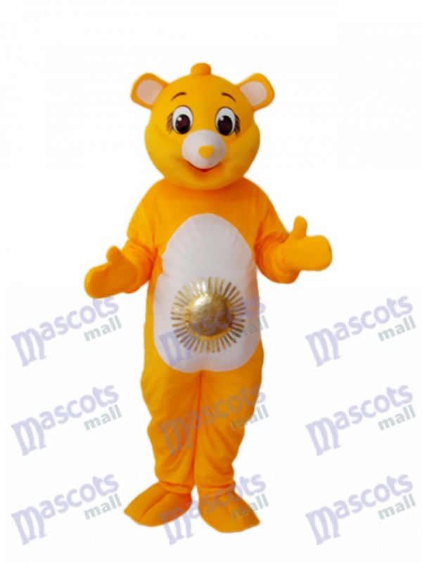 Déguisement Mascotte Ours Soleil Jaune Animal