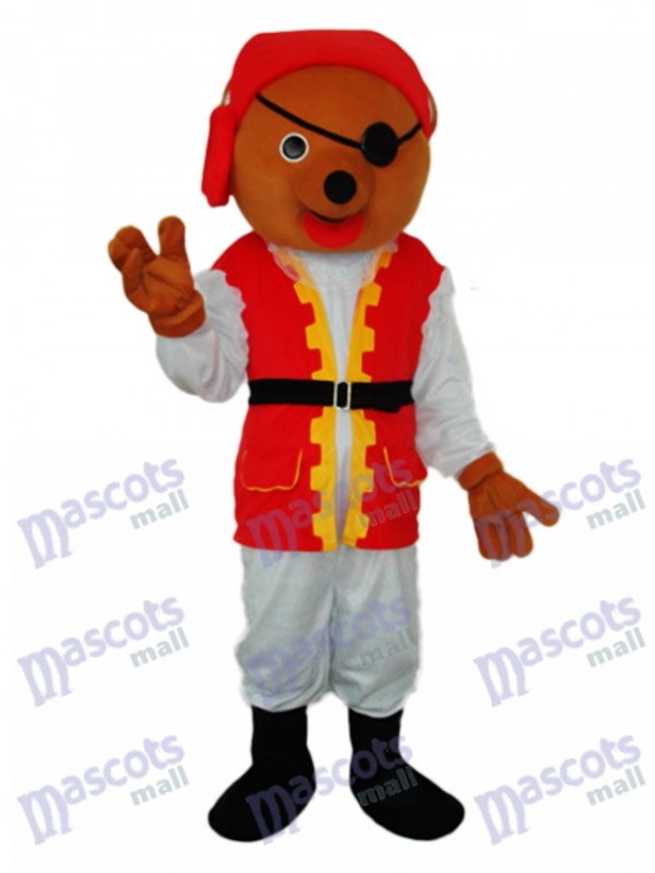 Pirate Ours Mascotte Costume Adulte Animal