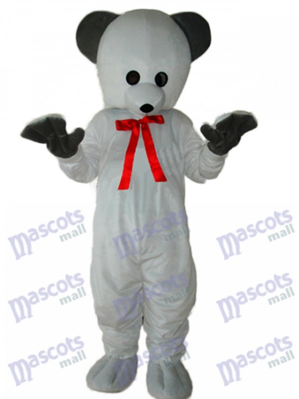 Costume adulte mascotte ours blanc polaire Animal