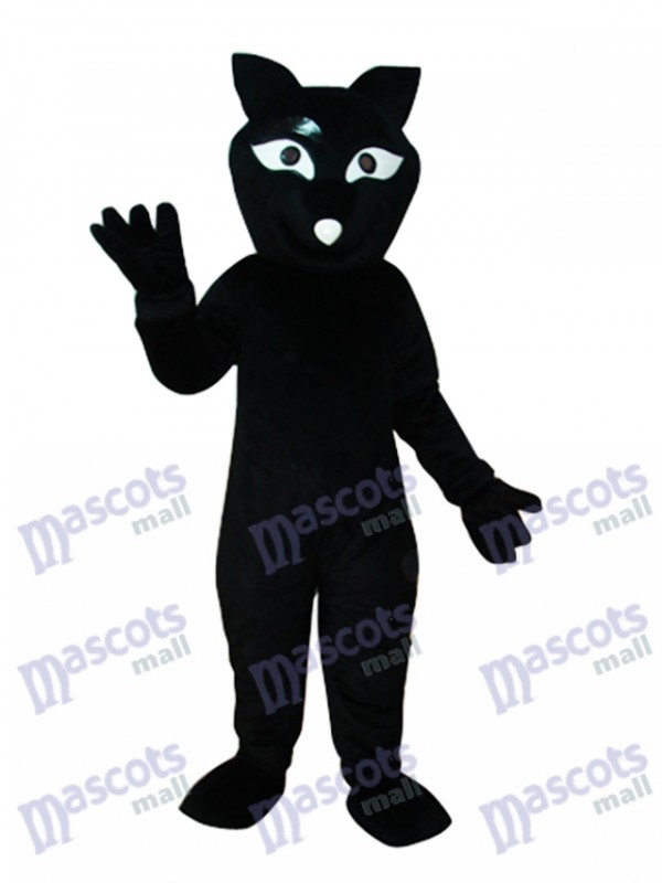 Costume de mascotte castor noir animal