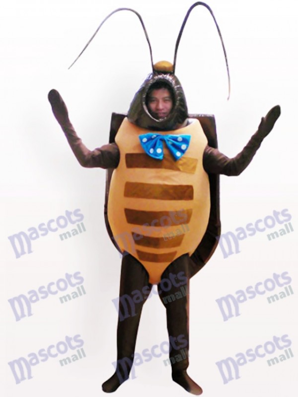Costume de mascotte adulte insecte noir coléoptère