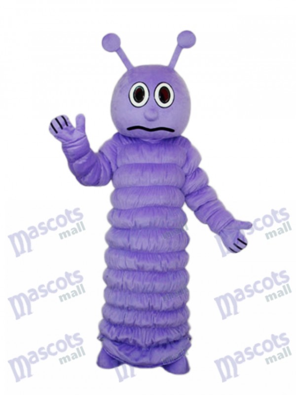 Costume de mascotte pourpre mascotte adulte insecte