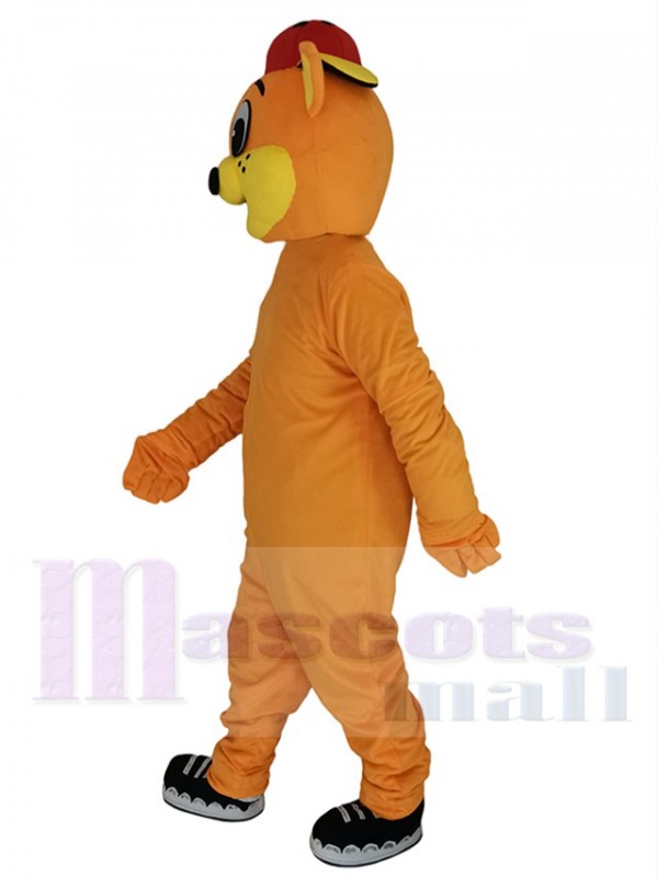Ours pipi costume de mascotte