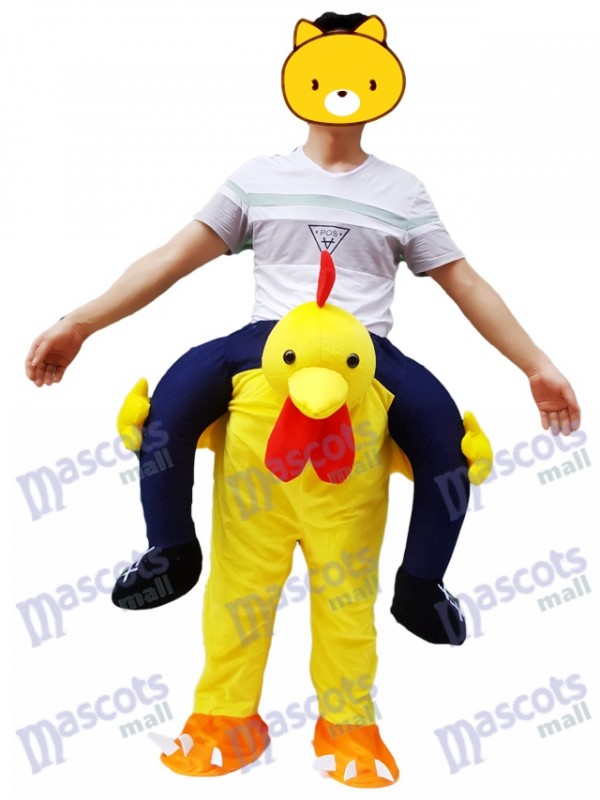 Carry Me  Pochette de poulet jaune avec poussin et mascotte