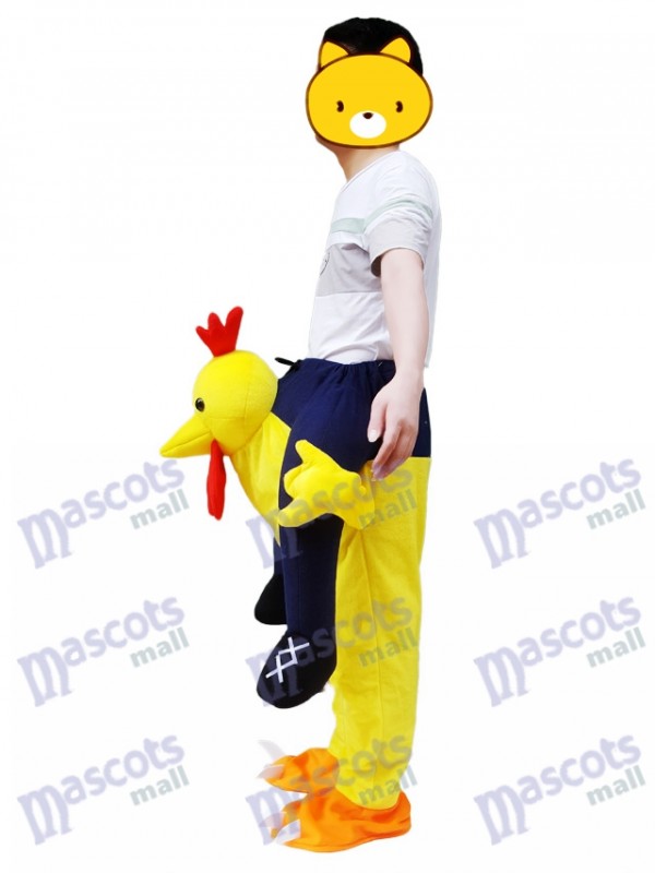 Carry Me - Pochette de poulet jaune avec poussin et mascotte