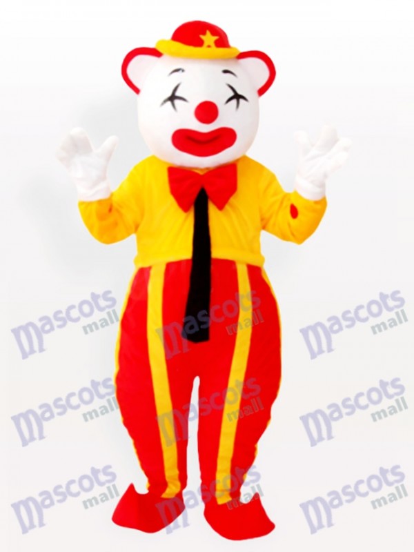 Costume de mascotte adulte clown américain