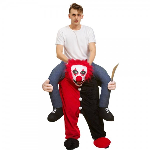 Horrible Pitre Porter moi Balade sur Halloween Noël Costume pour Adulte