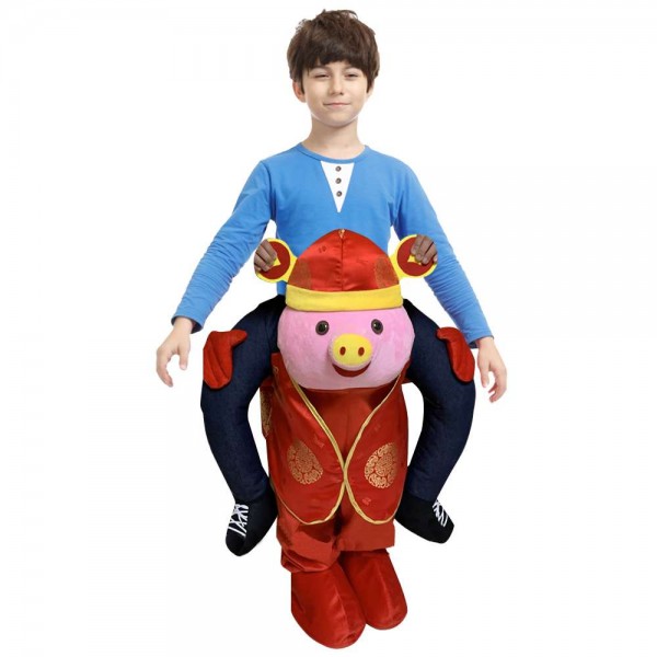 Mammon Porc Porter moi Balade sur Halloween Noël Costume pour Enfant