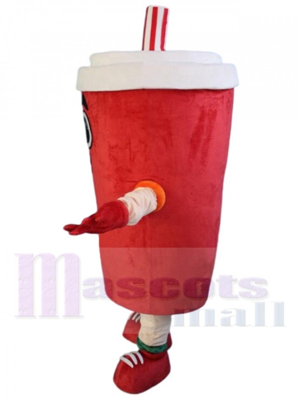 Tasse de smoothie costume de mascotte