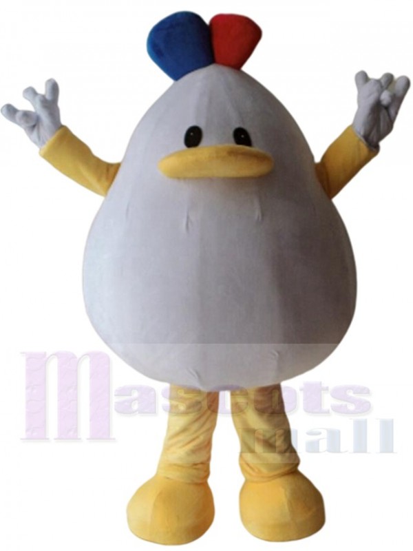 Poulet costume de mascotte