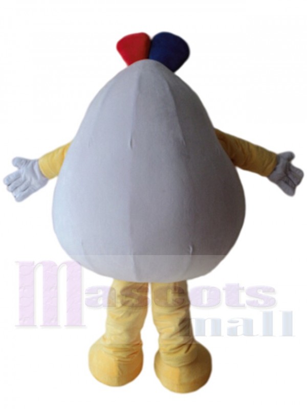 Poulet costume de mascotte