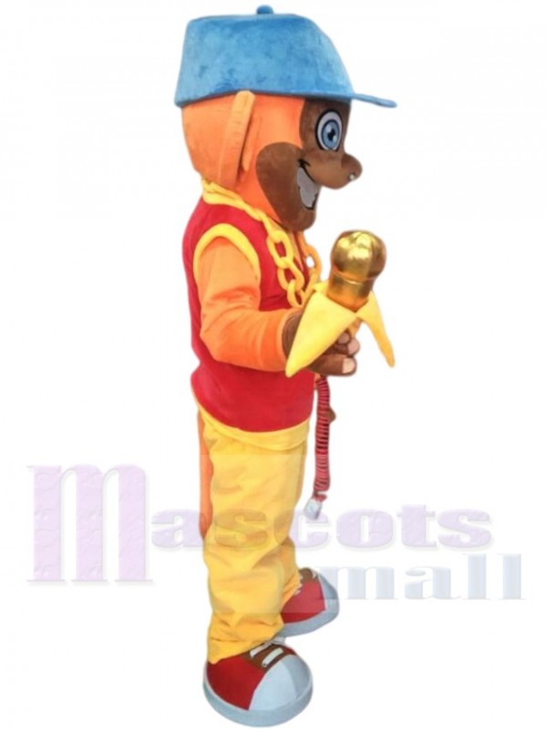 Singe costume de mascotte