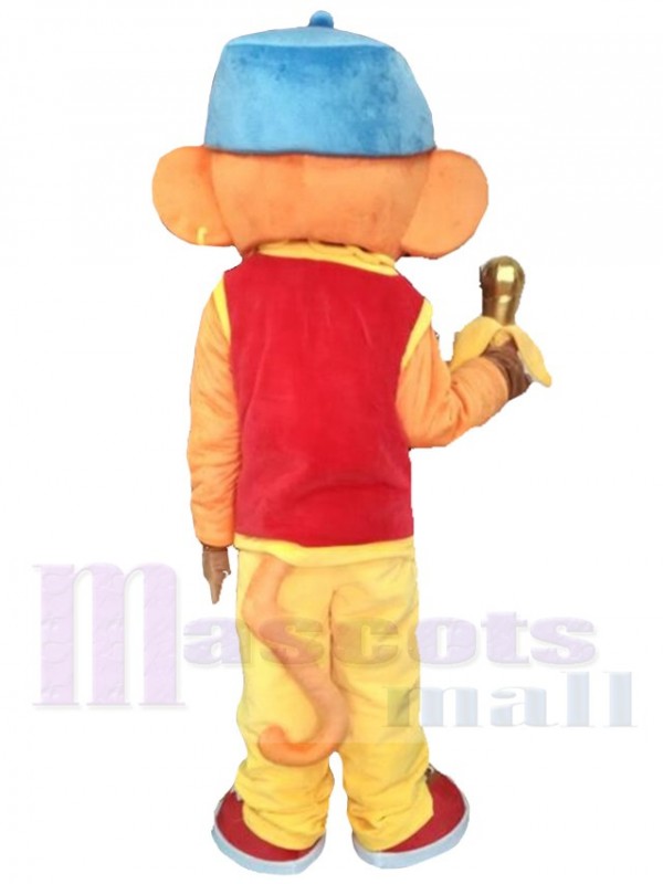 Singe costume de mascotte