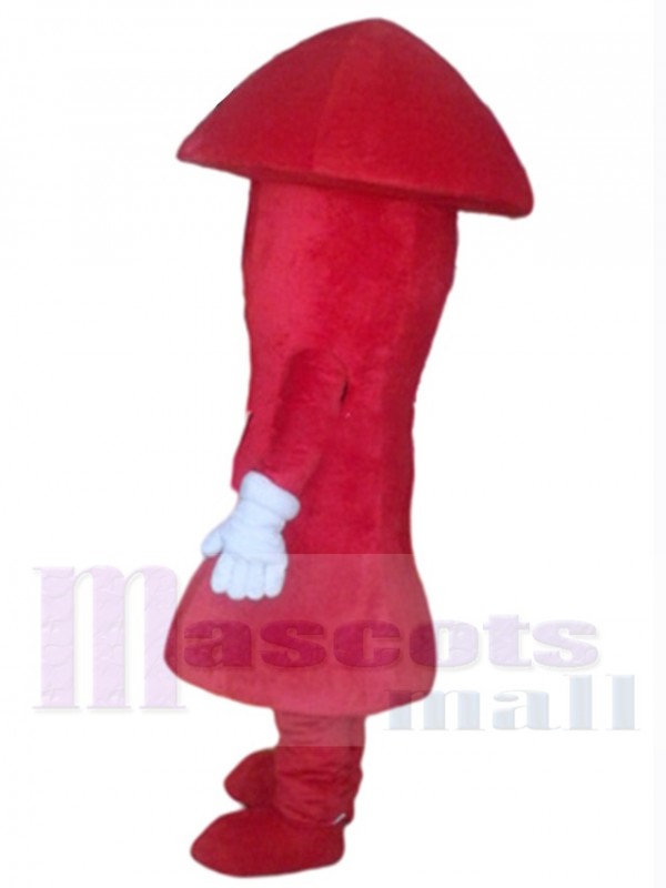 Champignon costume de mascotte