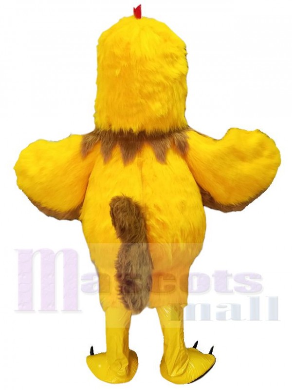 bite Le coq costume de mascotte