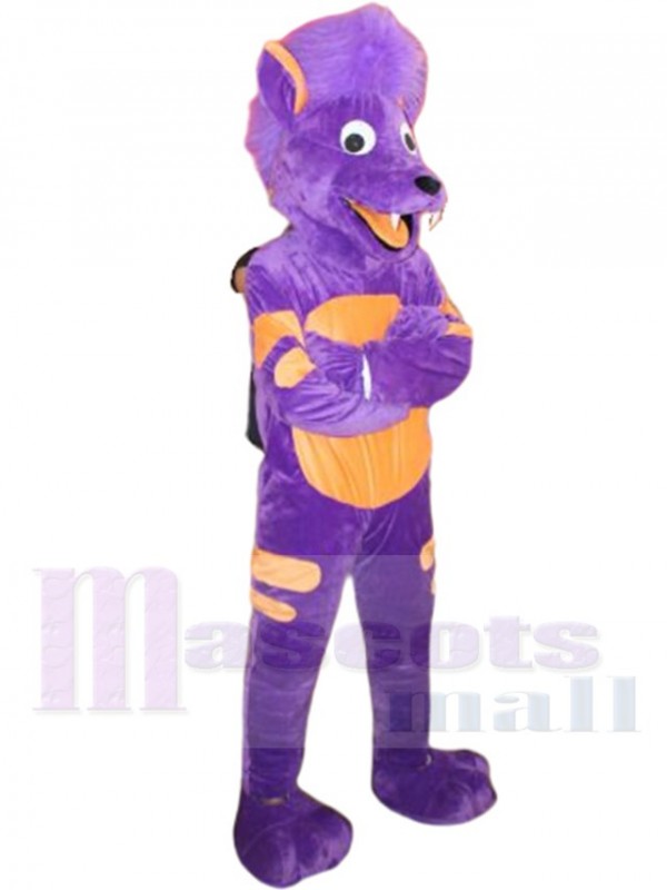 Loup costume de mascotte