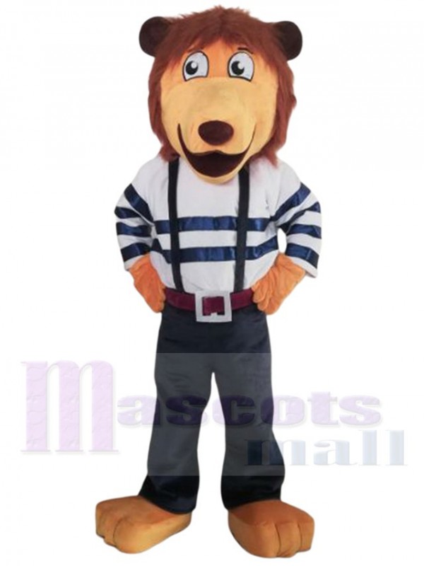 Lion costume de mascotte