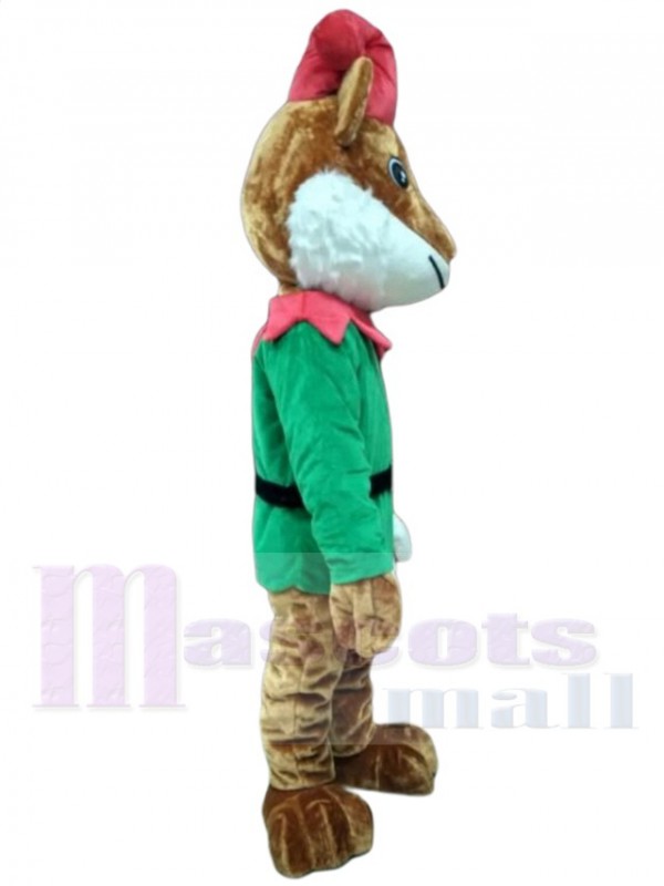 Renard costume de mascotte