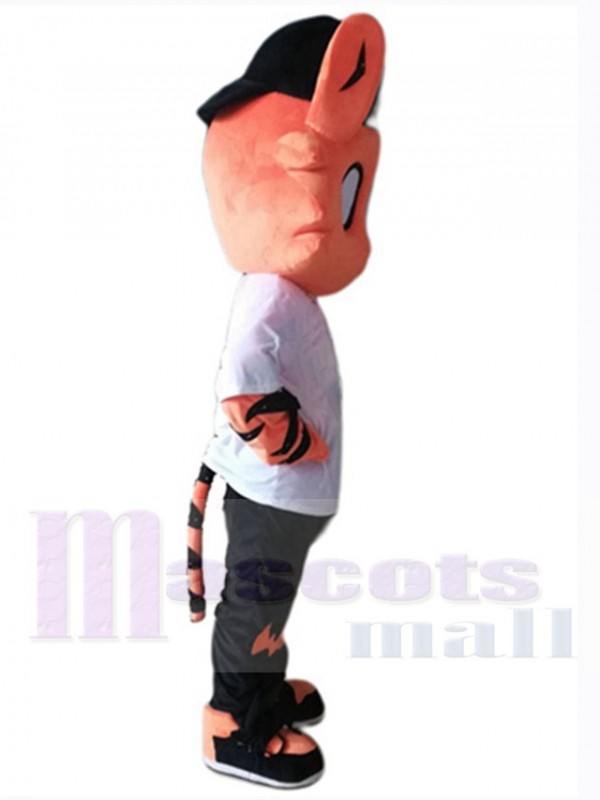 Tigre costume de mascotte