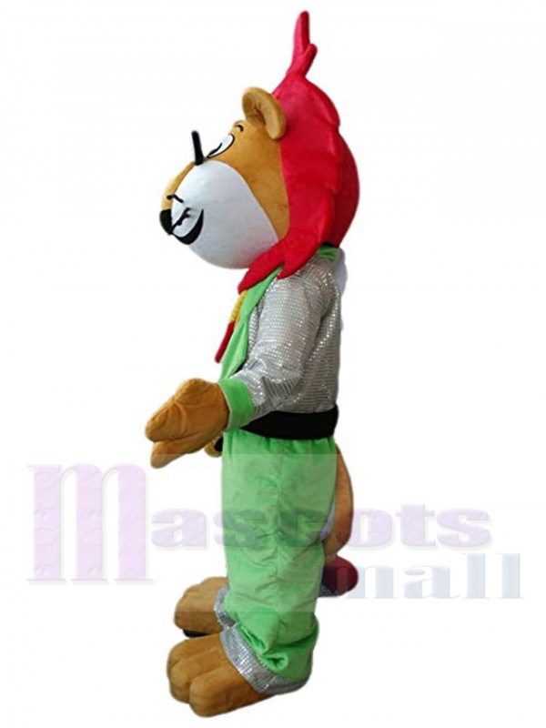 Lion costume de mascotte