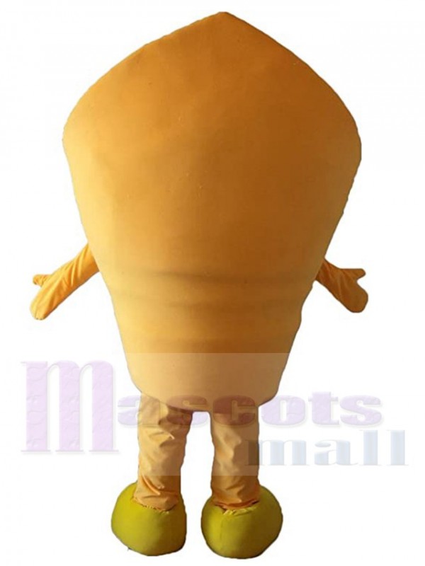 Poulet frit costume de mascotte
