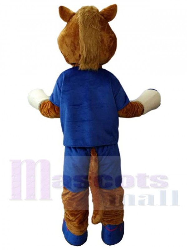 Cheval costume de mascotte
