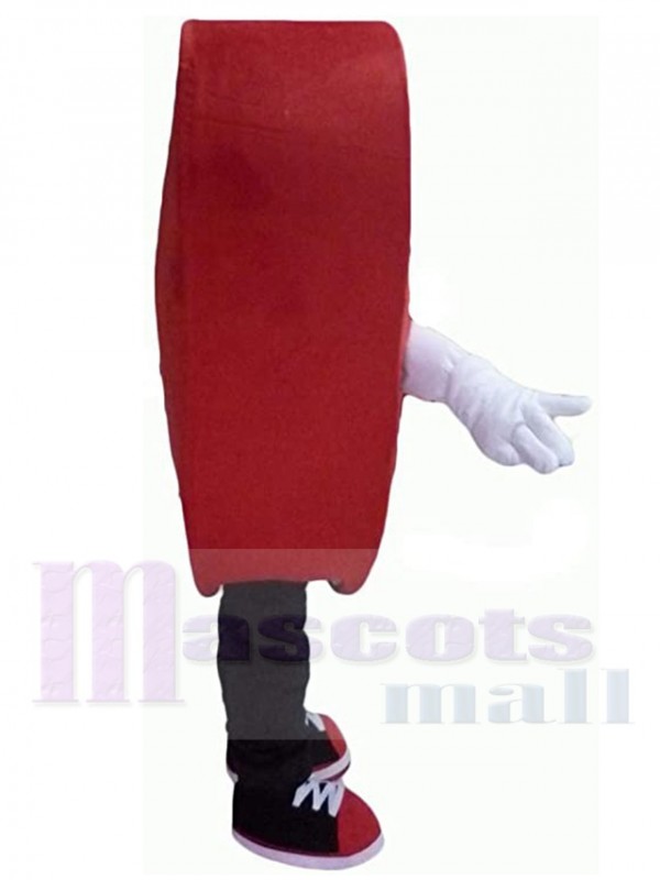 Coeur costume de mascotte