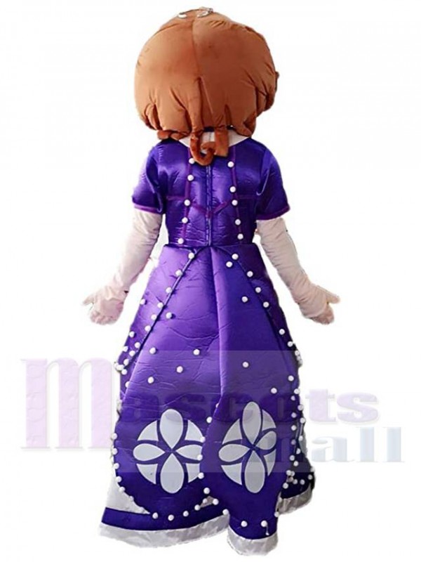 Sofia costume de mascotte