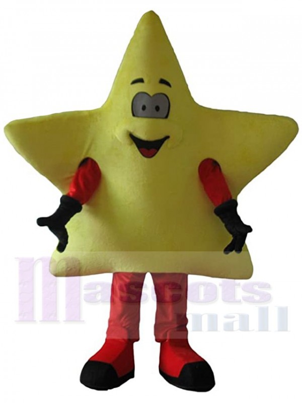 étoile costume de mascotte