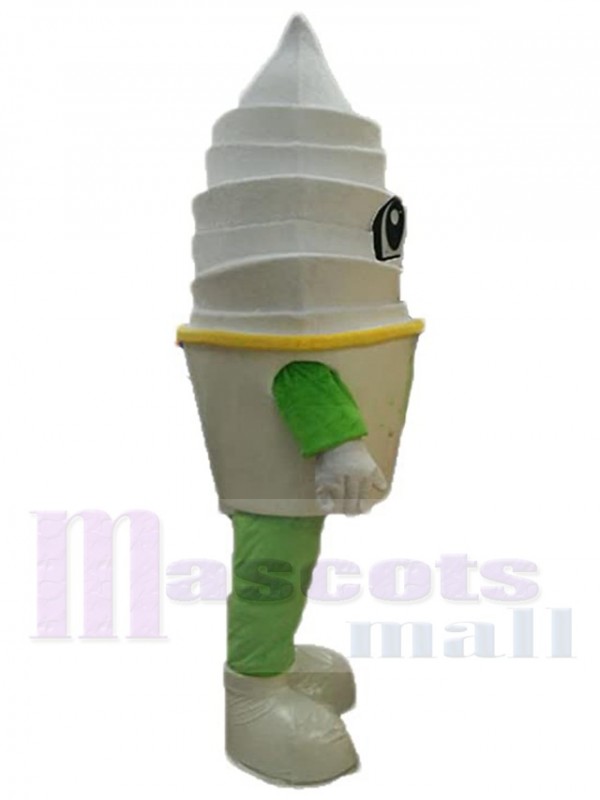 Crème glacée costume de mascotte