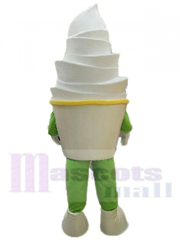 Crème glacée costume de mascotte