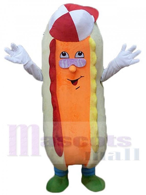 Hot-dog costume de mascotte