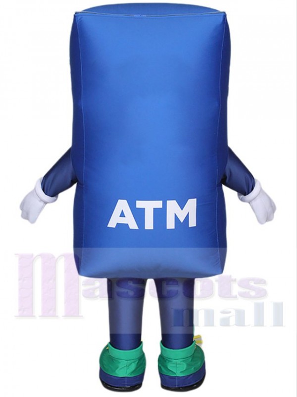 Distributeur automatique de billets costume de mascotte
