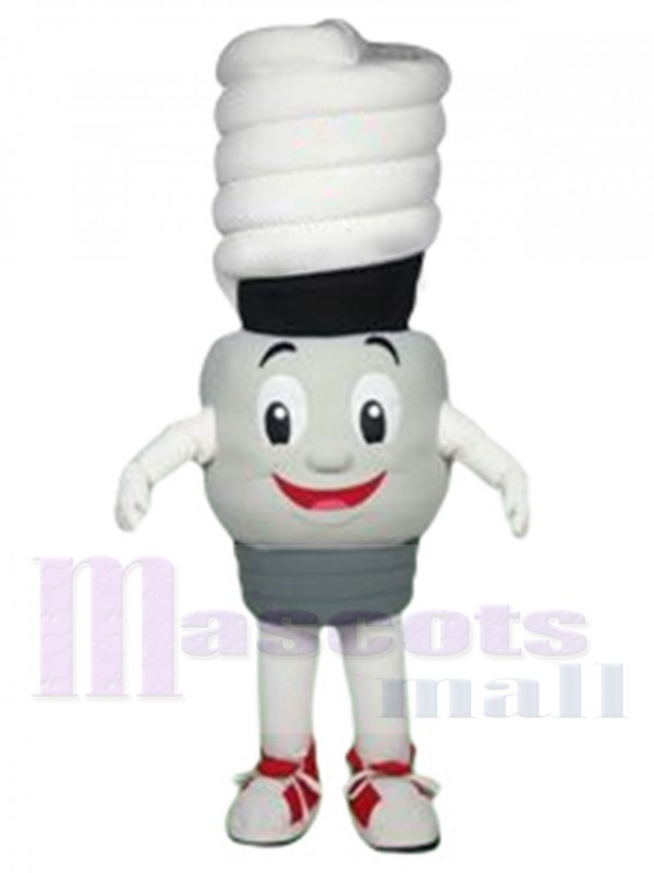 L'ampoule CFL Charlie costume de mascotte