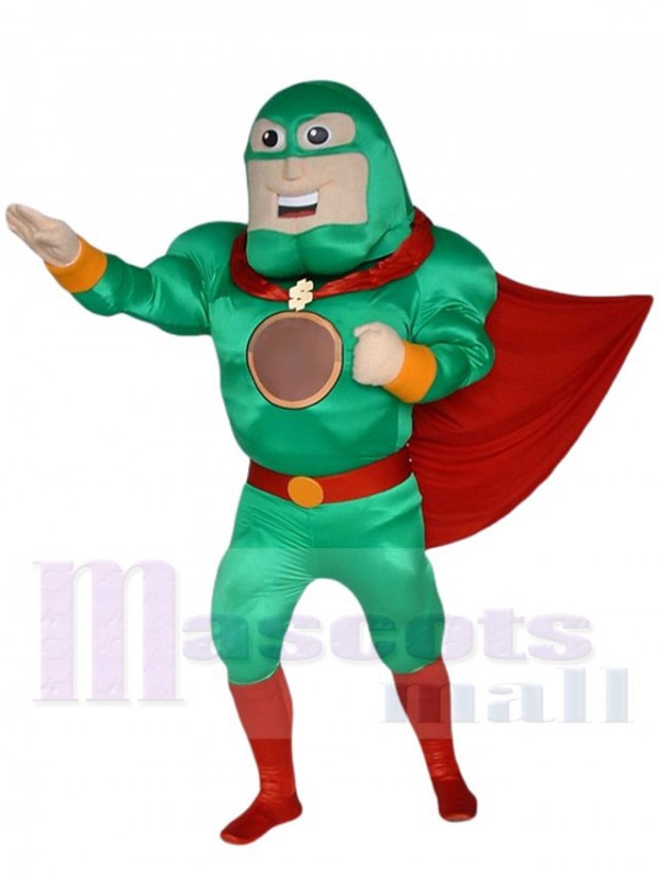Super-héros costume de mascotte