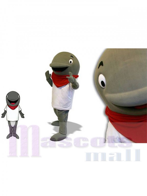 Dauphin costume de mascotte