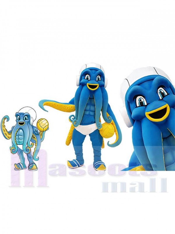 Poulpe costume de mascotte