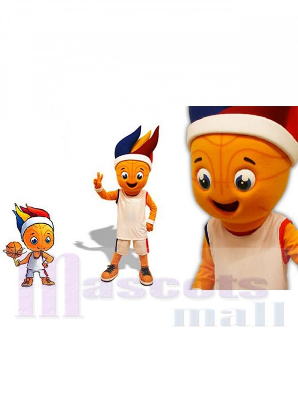 Garçon de basket costume de mascotte
