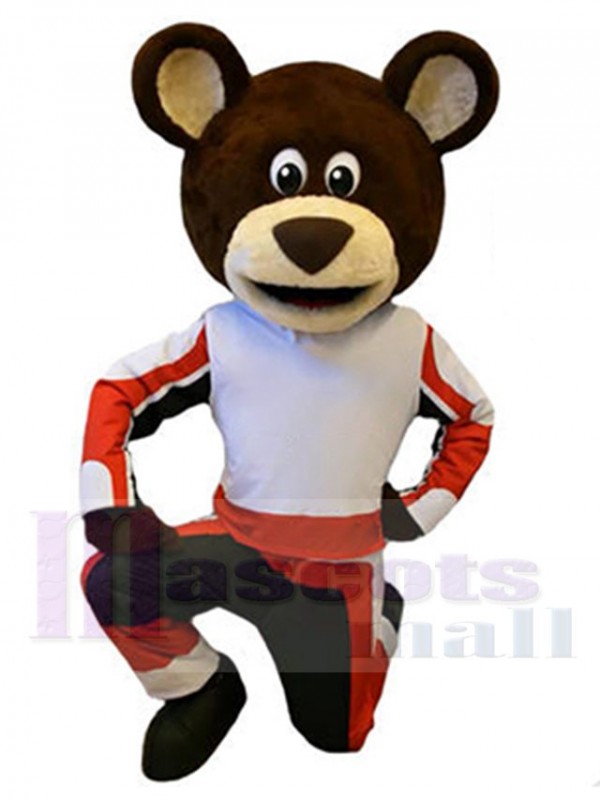Ours en peluche costume de mascotte