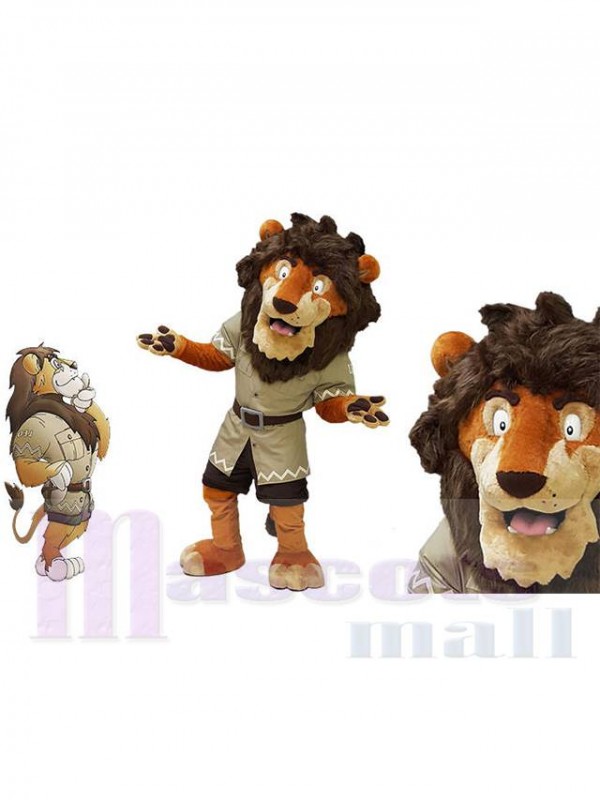 Lion costume de mascotte