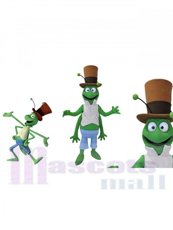 Grillon costume de mascotte