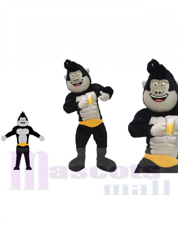 Singe gorille costume de mascotte