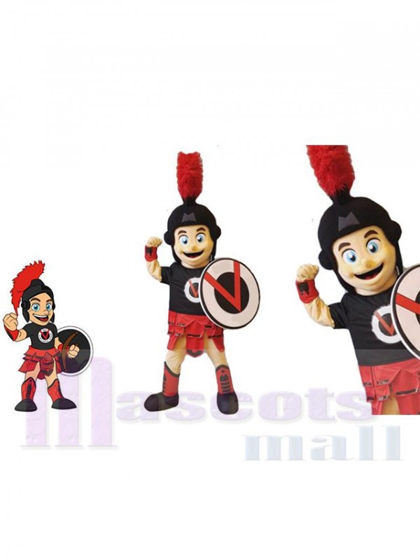Garçon costume de mascotte